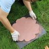 Garden Decorative Stepping Stone Flower Mould Pavement DIY  Tool