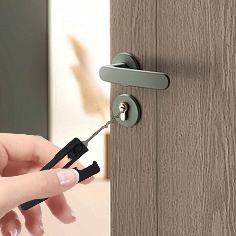 1-5PCS Compact Lock Picking Set Multi-Function Car Bypass Open Keys Automotive Opening Pick Hook for Outdoor Explorers