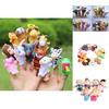 Cute Finger Puppets Doll Set For Kids Educational Family Entertainment 6/10/12 Pcs