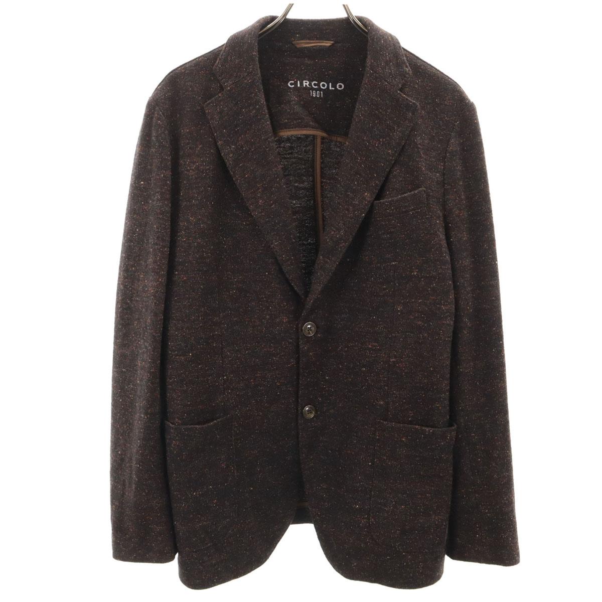 

CIRCOLO1901 приталенный пиджак 48 Коричневый Анкон Мужской Б/У