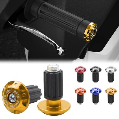 1 Ζεύγος Άκρα Τιμονιού Μοτοσυκλέτας Βύσματα Λαβές Καπάκια Τιμονιού Αξεσουάρ Μοτοσυκλέτας Επεκτεινόμενα Κλειδωτικά Άκρα Τιμονιού