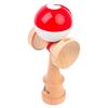 KENDAMA USA Kaizen Kendama Jet Shape Half Split Improved Kendama Half Split JET Shape and (Red White)