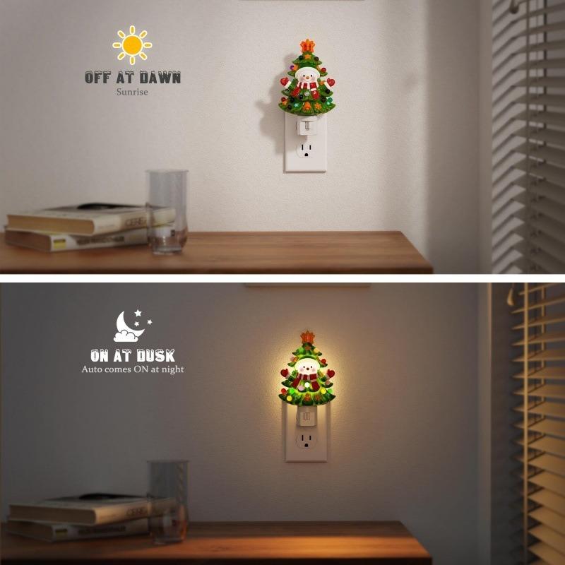Christmas Tree Dwarf American Standard Socket Christmas Tree Decoration Lighting American Standard Socket