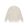 New MLB MONOGRAM Collection New York Yankees 24FW Knitwear Unisex White 3AKCM0144-50CRS