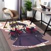 1pc Anime Cute Girl Chair Mat - Sweet Treats & Desserts Office Carpet, Anti-Slip Rug for Home Decor, Desk Pad, Game Room, Dormitory Flooring Gift.Q033