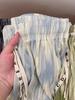 Batik-Hose im Vintage-Stil für Damen mit weitem Bein, lockere, schlankmachende Freizeithose aus Eisseide, bequeme, kühle Freizeit- und Sporthose, eleganter Stil