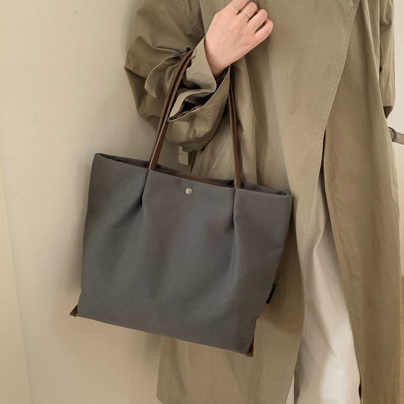 Winter Casual Commuting Tote Bag - Large Capacity, Versatile, Single-shoulder Bag