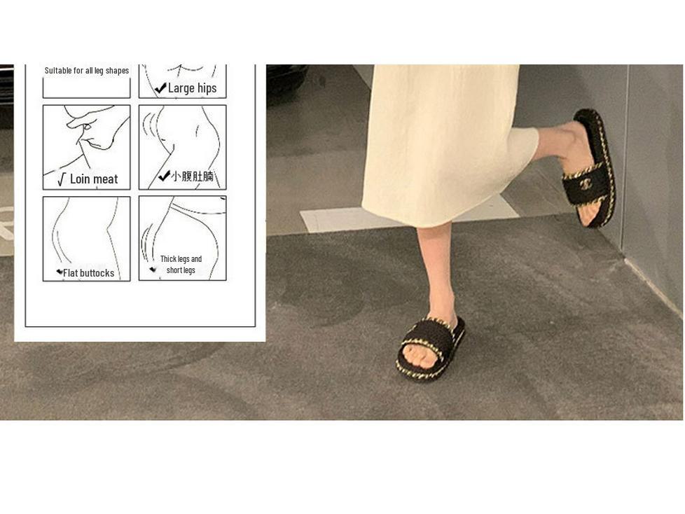 Plissierter Umstandsrock - Leicht, locker geschnitten, mittellang mit Seitenschlitz