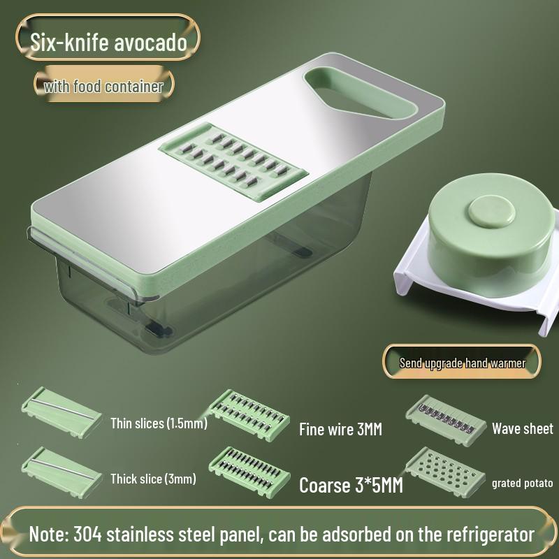 Stainless Steel Multifunctional Vegetable and Potato Shredder Grater