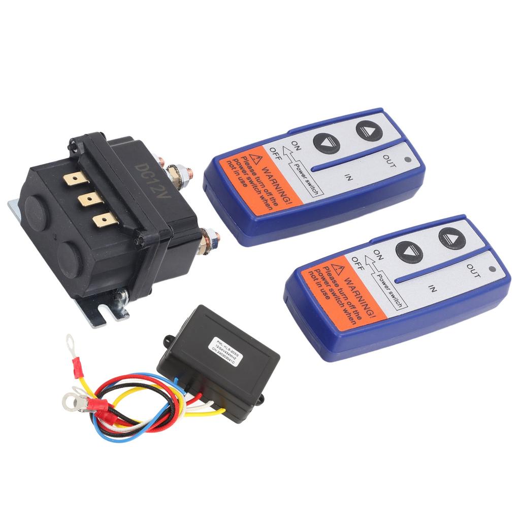 Kit releu troliu 12V 250A cu comutator contactor releu telecomandă pentru vehicul industrial
