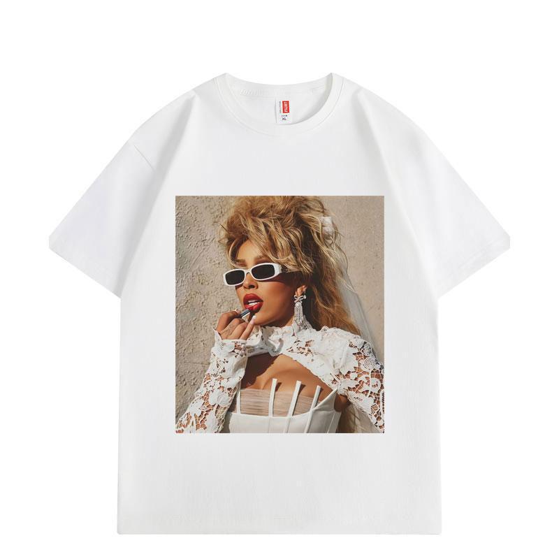 T-shirt Grafiche Rapper Doja Cat Uomo Donna Abbigliamento Moda Estetica Manica Corta T-shirt Estiva Casual Maglietta in Cotone
