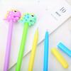 1Pc 0.5mm Cute Pen Creative Dinosaur Shape Gel Pen Cartoon Tyrannosaurus Water-based Signature Pen Learning Office Stationery