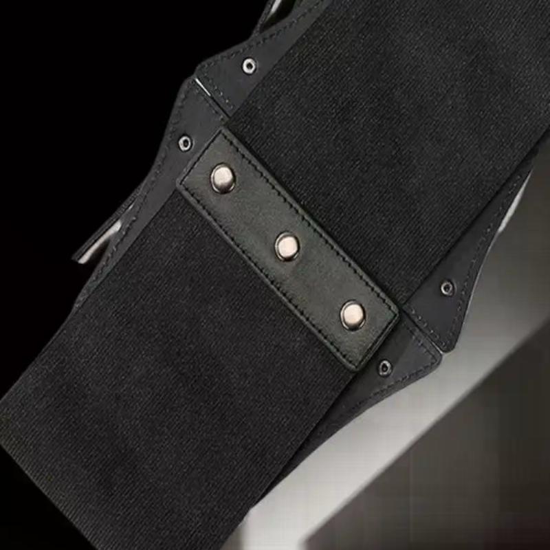Waist Cinching Abdominal Belt Wide Waistband Adjustable Waist Belt For Women Shirt Skirt Decoration Accessories