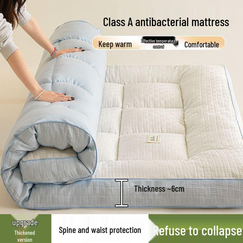 Enhanced Soybean Fiber Mattress Pad for Dorms and Rentals