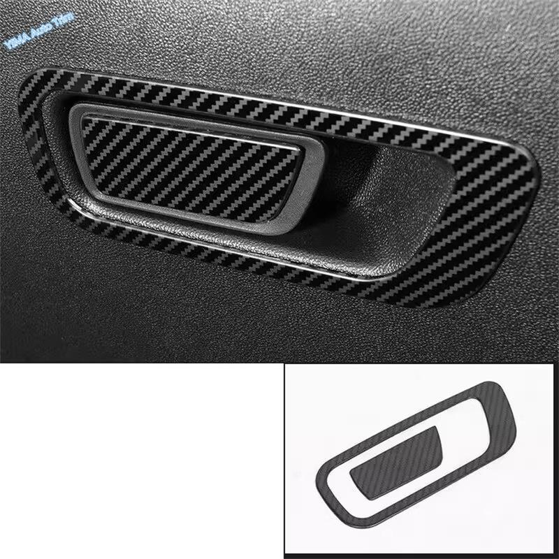 Car co-pilot Storage Glove Box Handle Frame Stickers Styling Cover Trim Accessories Fit For Changan Cs55 Plus - 2025