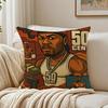 Music Rapper 50 CCent Cushion Cover Pillowcase Antidustmite living Room Sofa Decor Cushion Room