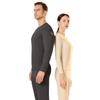 Women's Round Neck and Men's High Collar Thermal Set: Plus Velvet Autumn Wear & Thickened Winter Underwear