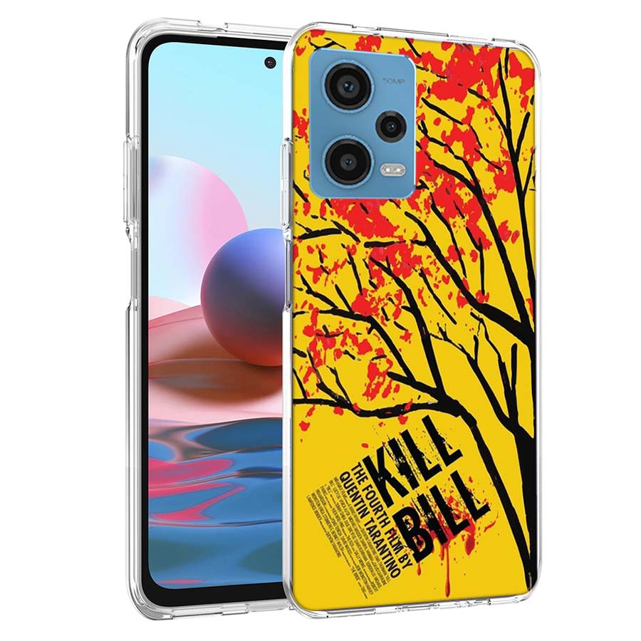Kill Bill Handyhülle Für Redmi Note 13 12 14 15 Pro Plus 13R 11 11T 11E 11S 10 Pro 10S 9 9S Hülle Handy Klar TPU Capa Cases Shoc