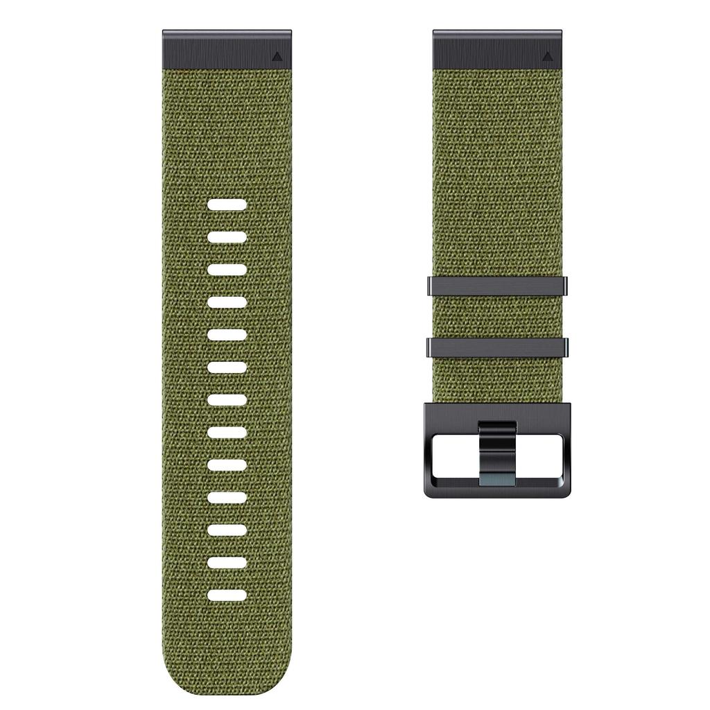 22 26MM Garmin Jacquard Easy Fit Nylon Watchband for Fenix 7/7XPro/7X/6X/6 Pro/5X/5/6/Epix/Instinct Replaceable Wristband