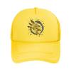 Splatter Eagle Emblem Graphic Mesh Baseball Cap Casual Hat Outdoor  For Womens Unisex FeUnisex
