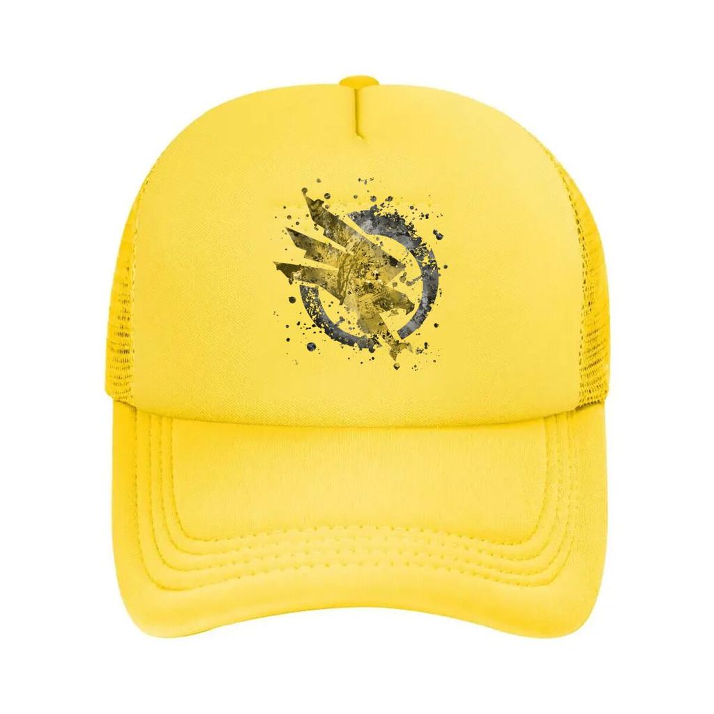 Splatter Eagle Emblem Graphic Mesh Baseball Cap Casual Hat Outdoor For Womens Unisex FeUnisex