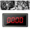 Digital LED Tachometer Speed Speed Meter with Hall Sensoring & NPN Proximity Switches Motor Speed Gauge 220V for Lathes