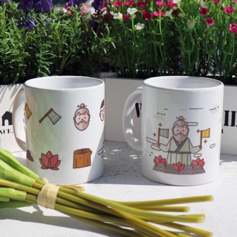 

ir591-Design Mug 2p-Gold Axe and Silver Axe
