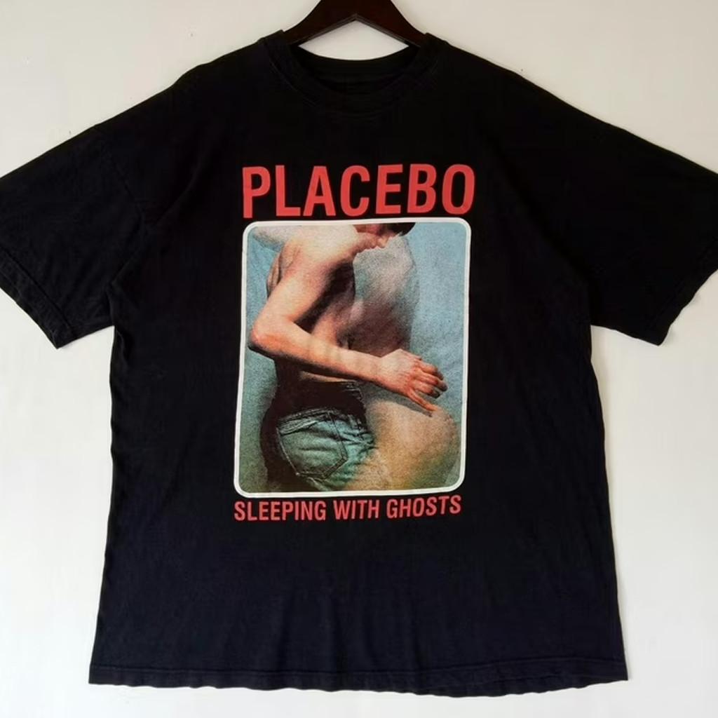 Placebo band sleeping with ghosts black T-shirt short sleeve All sizes 1F1783 XXXL