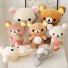 Rilakkuma Plyšová kolekce Medvídek Peluche Roztomilý Anime Medvěd Vyplněná Panenka Kawaii Dekorace Místnosti Měkké Narozeninové Vánoční Dárky