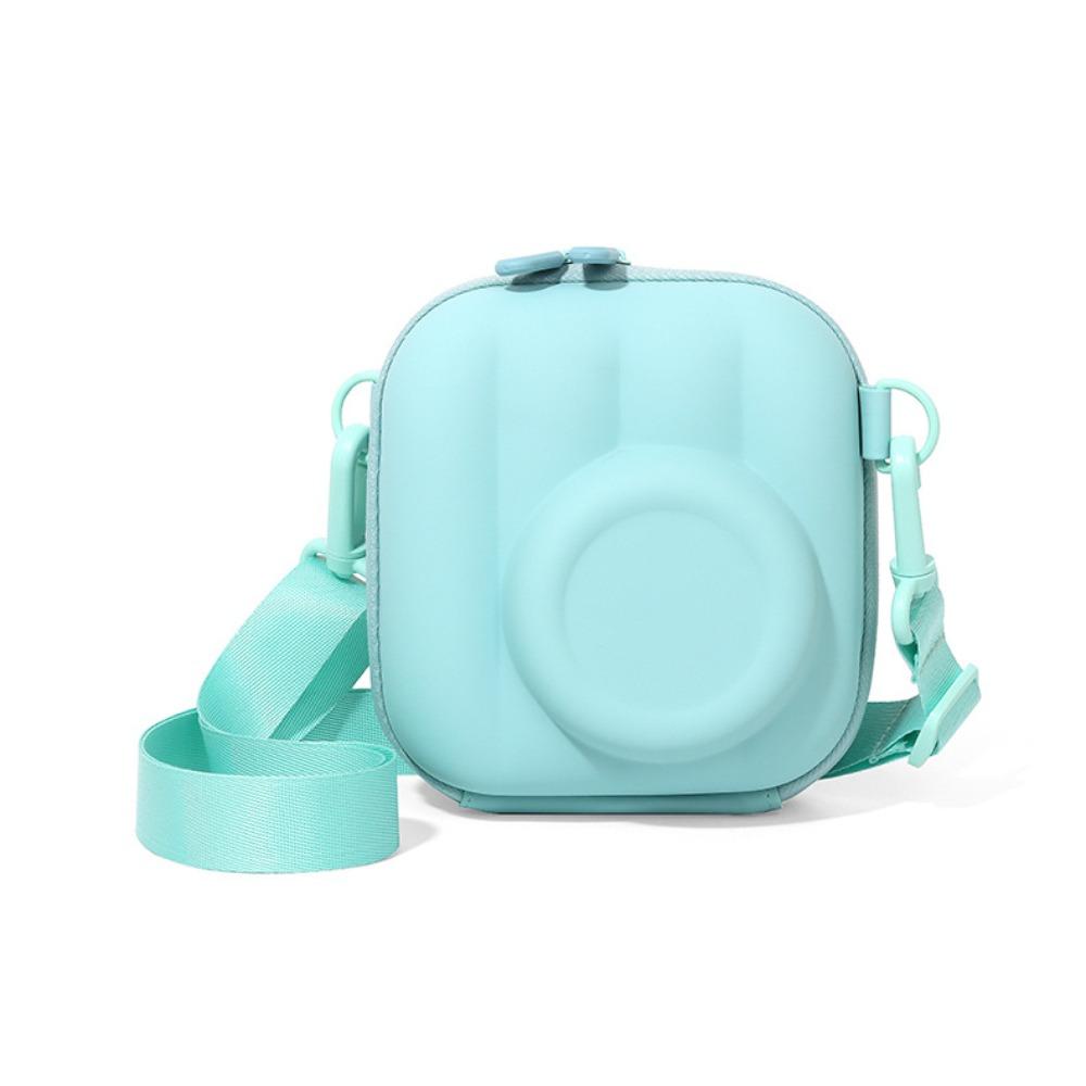 Hard Shell Crossbody Bag Zipper Storage Bag Compact Instant Camera Case  Outdoor Carry