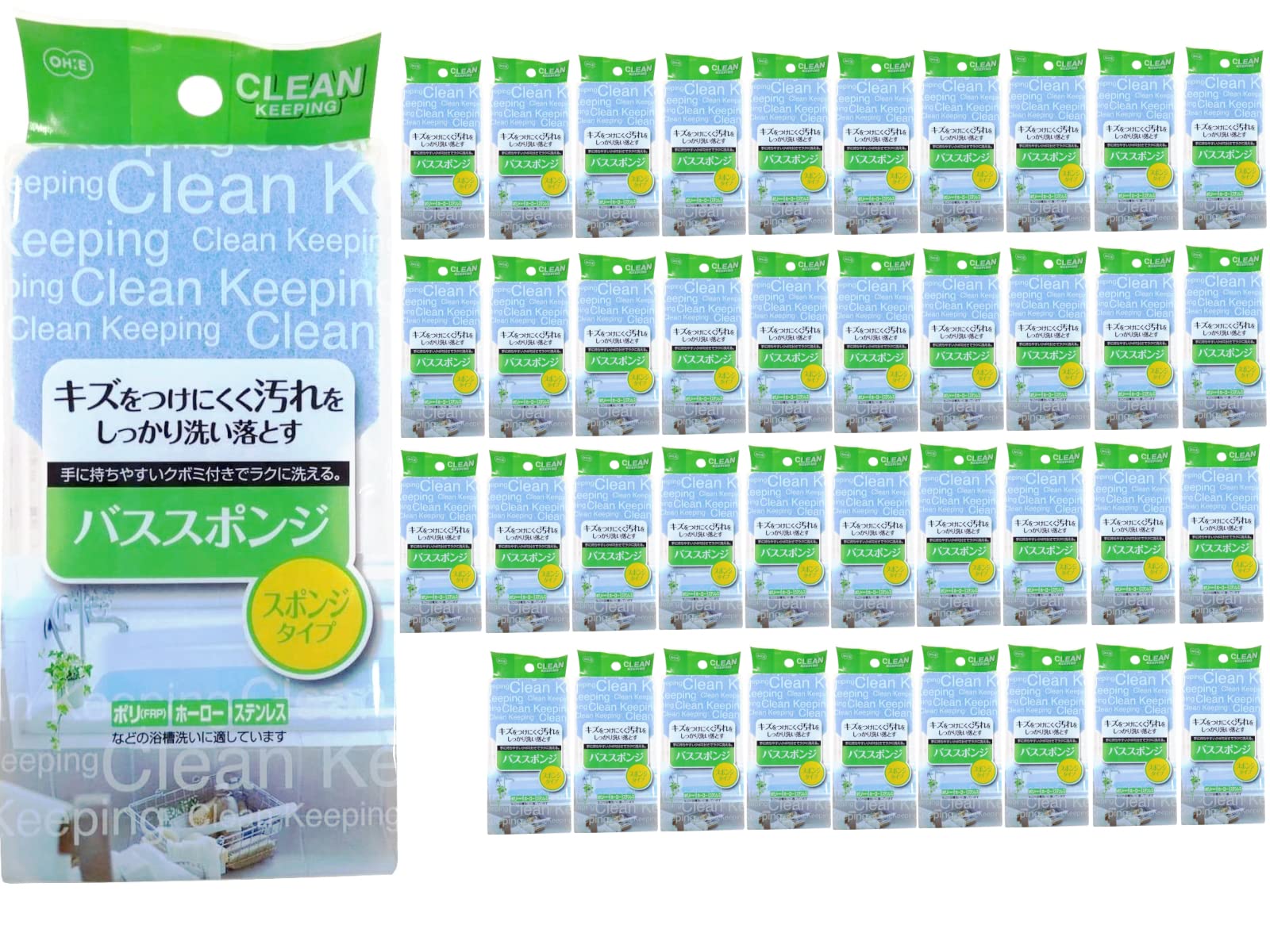 

Губка для ванны Ohe синяя длина x 8 см ширина x 5 см высота CK удаляет грязь ванна 44 штуки в коробке Прибл.. 15.5см Устойчивый к царапинам, тщательно, очищающий, синий