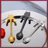 Stainless Steel Cute Cat Hanging Spoons Smooth Edge Lovely Design Fit For Coffee Tea Dessert Home Use