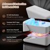 Hearing Aid Dryer – 40 ℃   Constant Heat Dehumidifier with UV LED, 8 Hour Auto Dry Modes – Portable Dry Box for Hearing Aids