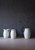 Nodahoro Pitcher Emalje Varmebestandig Interiør Vase Vase Made in Japan White Border Navy 1,7L HP-13