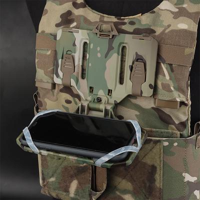 Military MOLLE Αναδιπλούμενος πίνακας πλοήγησης Tactical Chest Bag Θήκη Χάρτης θήκης κινητού τηλεφώνου Θήκη Εξωτερικού πίνακα διαχείρισης Airsoft Gear