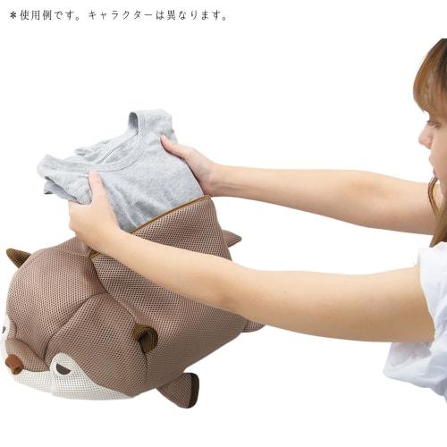 LIV HEART Fine Laundry Clownfish Laundry Net, Large (Approx. 17.5 inches (45 cm) Total Length), Compatible with Drum-Type Washing Machines, 97708-21