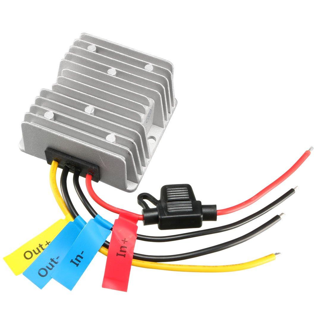 

uxcell DC 48V DC 12V 20A 240W Power Supply Module Converter Regulator Waterproof -