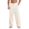 Herren Farbe Baumwolle Leinen Hose Herren Freizeit Modische Baumwolle Leinen Hose
