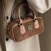 High End Retro Boston Ruční Polštářová Taška 2024 Nové Módní Jednoramenní Crossbody Tašky