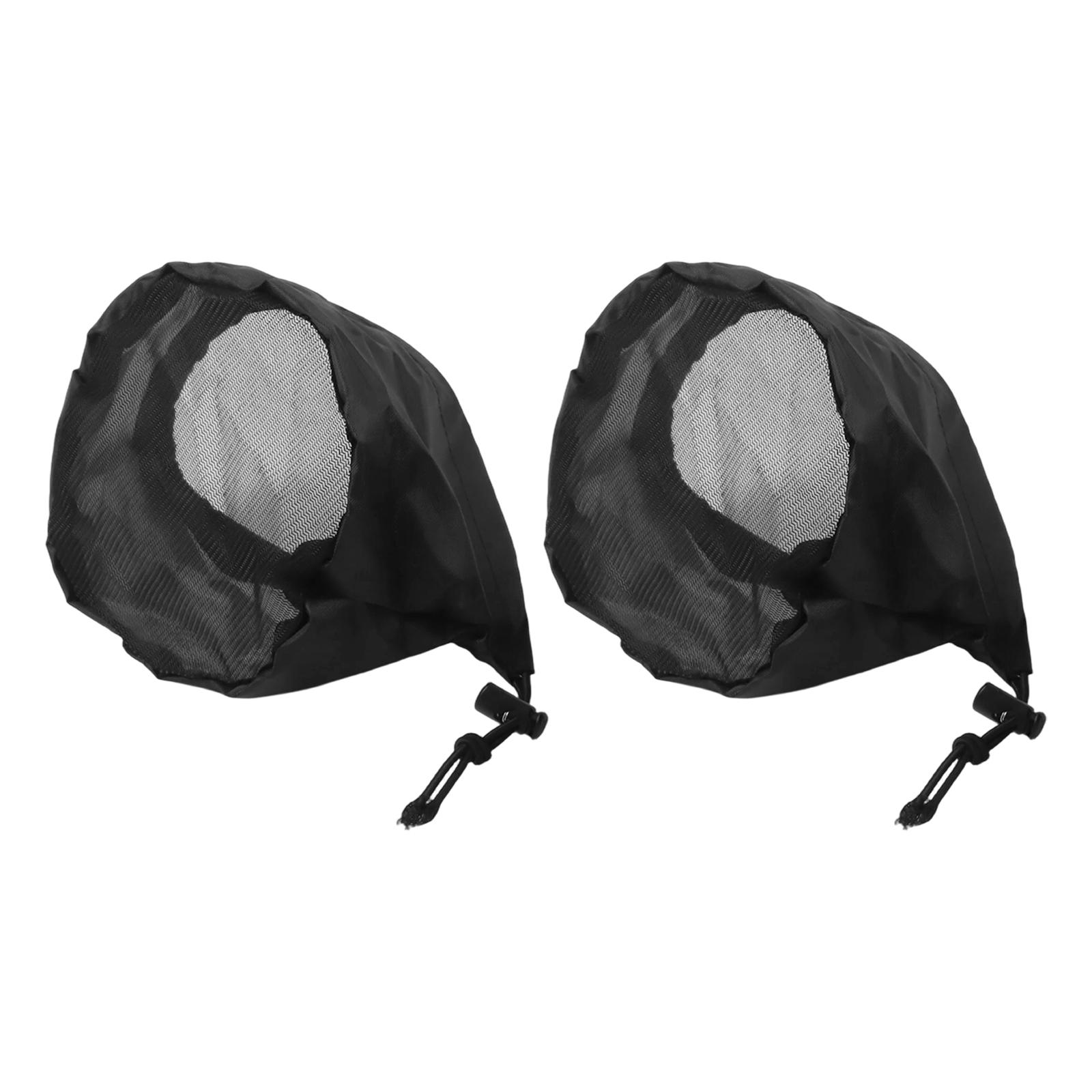 

Duct Filter Net Cover Tents Vent Cover With Elastic Band Fixed Buckle 2Pcs 4/6/8inch Easy Installation Grow Tents Accessories 4in