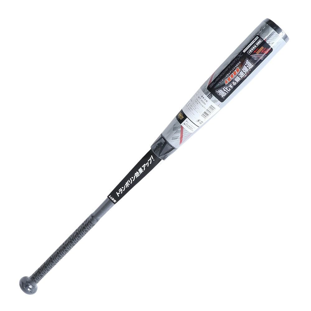 ZETT Baseball Black Cannon 1913 84 Bat, FRP/Carbon Fiber, X, BCT35284,