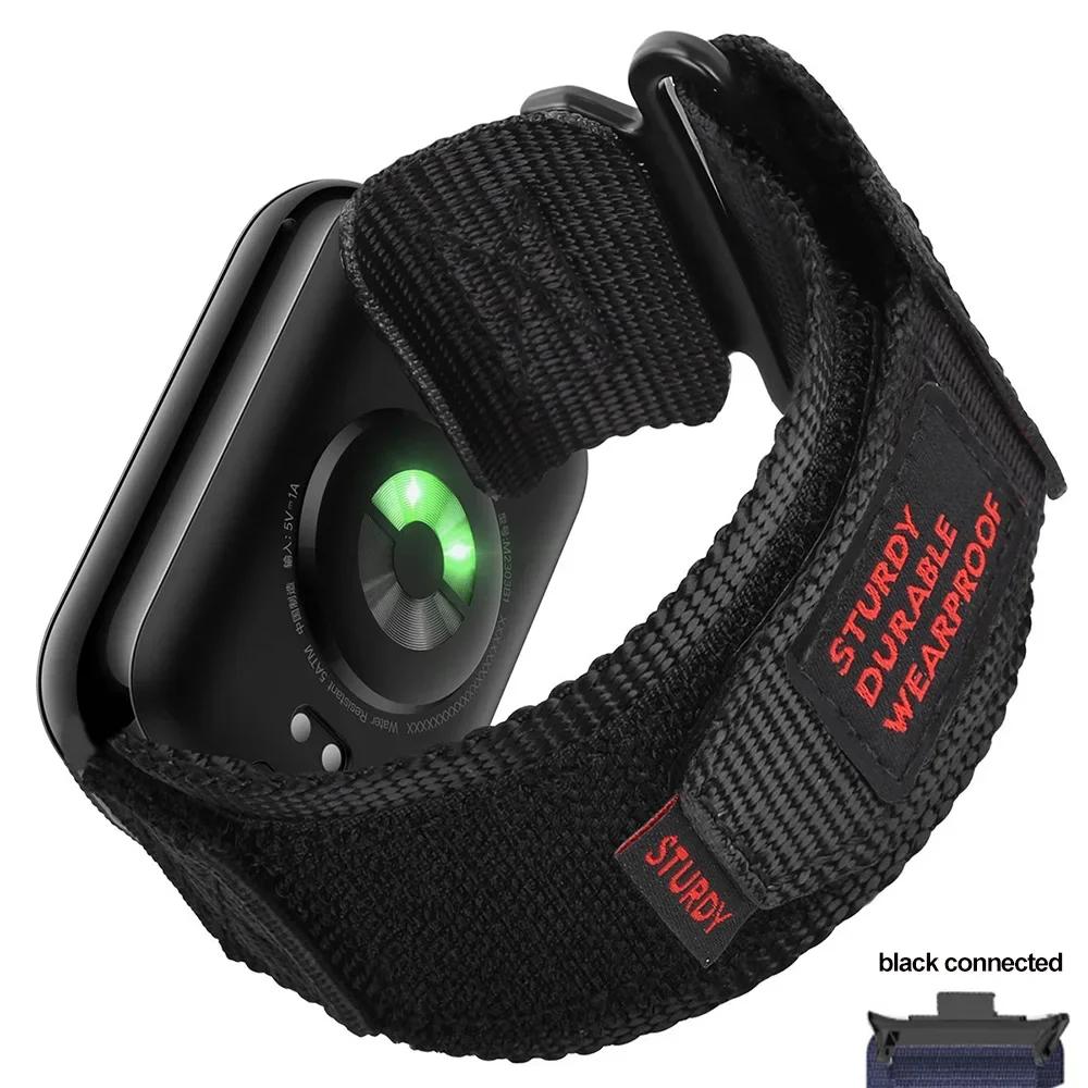 Nylon Loop Strap For Redmi Watch 5 4 Sport Bracelet Interchangeable Wristband For Xiaomi Mi Band 9/8 Pro Adjustable Watch Strap