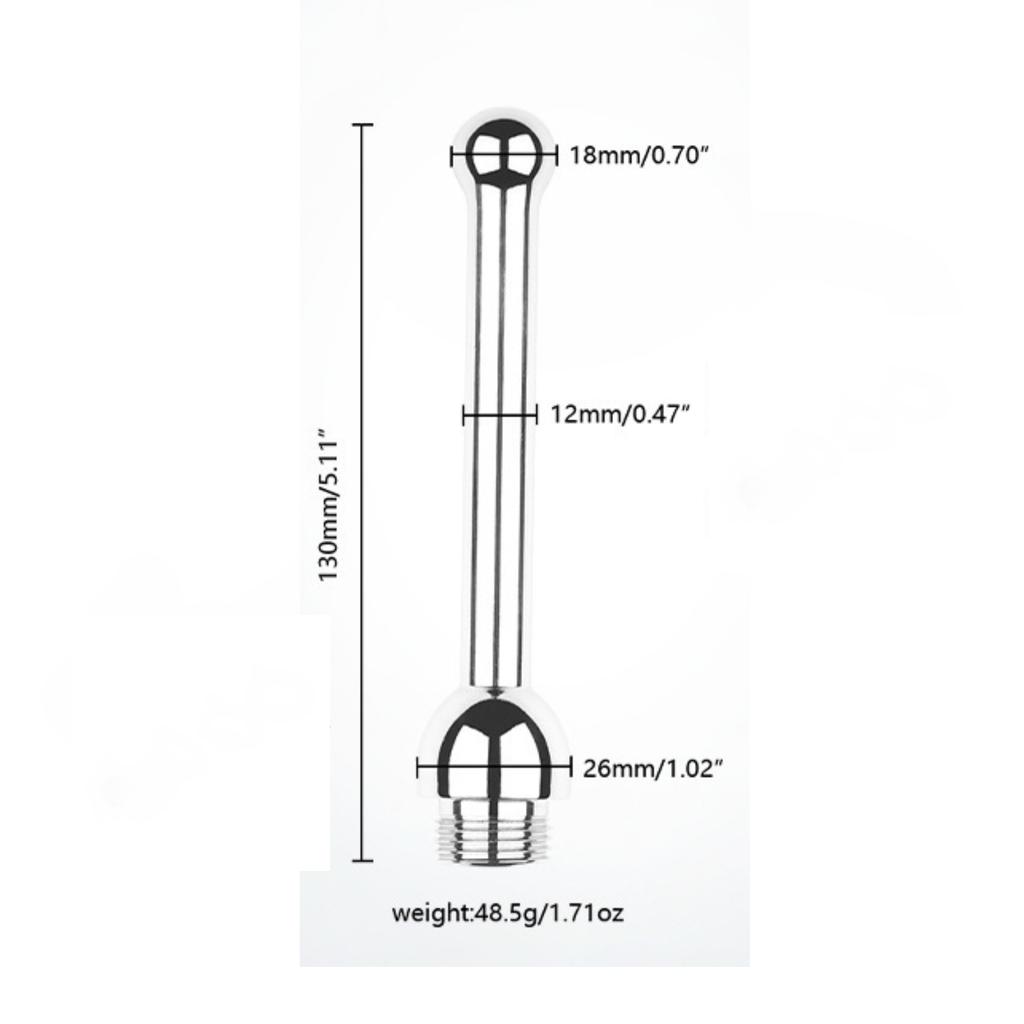 Metal din Oțel Inoxidabil Dilator Anal Curățător Bideu Robineți Duș Clismă Rapidă Cap de Duș Bideu Robinet Bideu pentru Curățare Anală Dopuri Anale Robinet