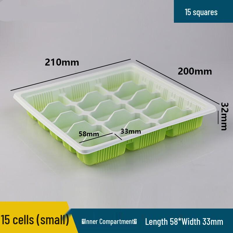 Disposable Dumpling & Wonton Freezer Container