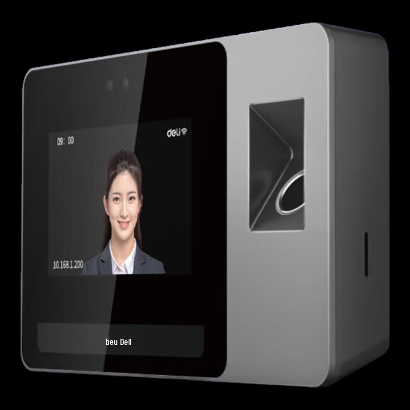 

Deli Smart Cloud Face & Fingerprint Attendance Machine CN plug (adapter included)