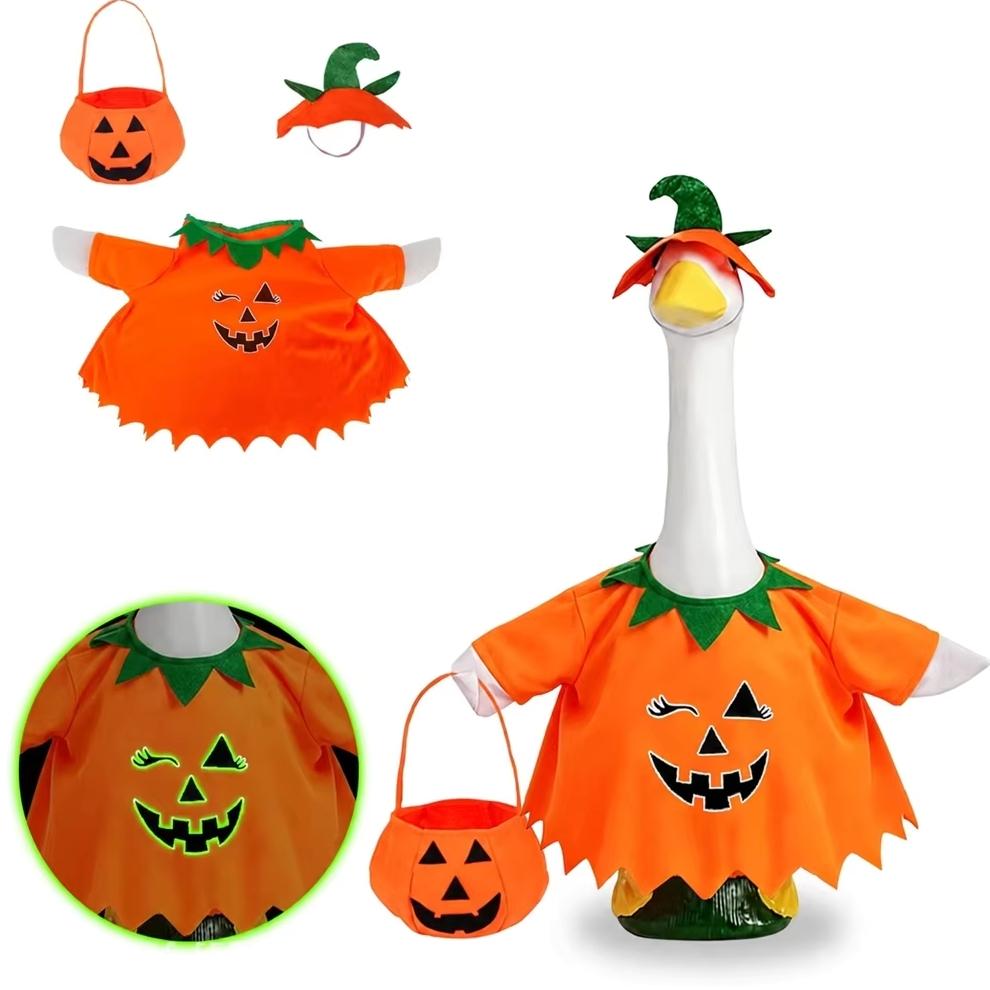 other Luxury Halloween Porch Goose Costume Outfit For 23" Pets Outdoor Lawn Garden Decoration Foldable Lightweight