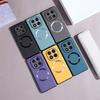 For Xiaomi POCO X7 Case Luxury PU Magnetic Wireless Charging Protective Back Cover Case For Xiaomi POCO X7 5G X 7 Phone Shell