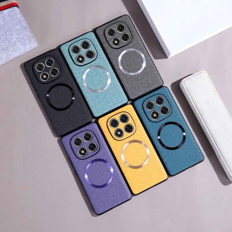 For Xiaomi POCO X7 Case Luxury PU Magnetic Wireless Charging Protective Back Cover Case For Xiaomi POCO X7 5G X 7 Phone Shell