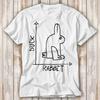 Ente Kaninchen Lustige Trend-Chart T-Shirt Bestseller Lustiges Filmgeschenk Musik Meme Oberteil 4036