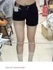 High-Waist Plus Size A-Line Denim Shorts for Pear-Shaped Women - Summer Slimming Loose Fit